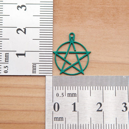 ピアス 五芒星 ( ペンタグラム )  イヤリング