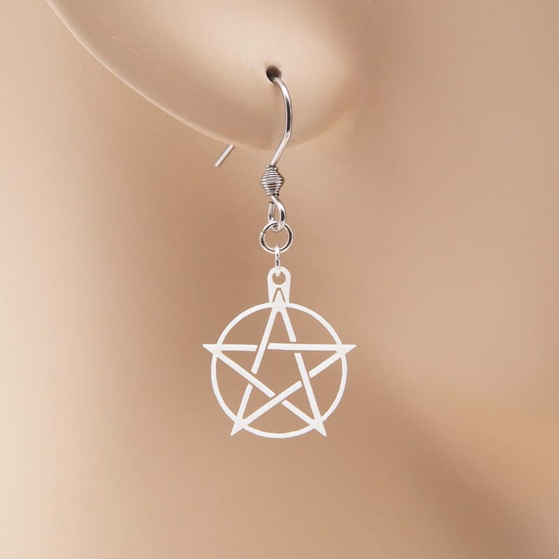 ピアス 五芒星 ( ペンタグラム )  イヤリング