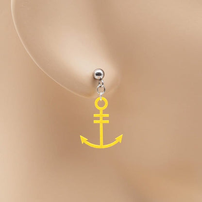 ピアス 錨 イヤリング