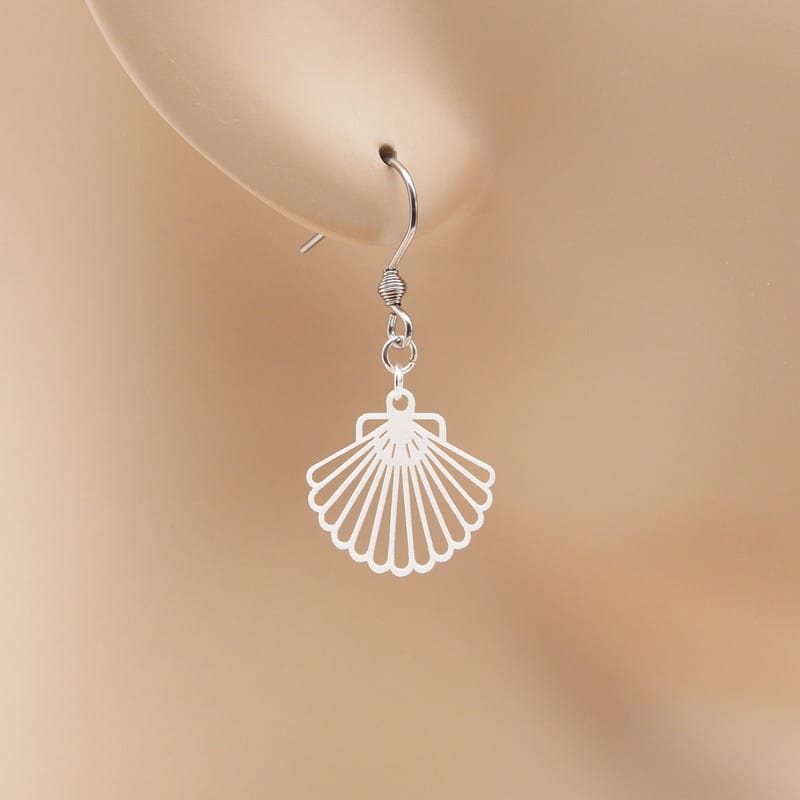 ピアス ほたて イヤリング