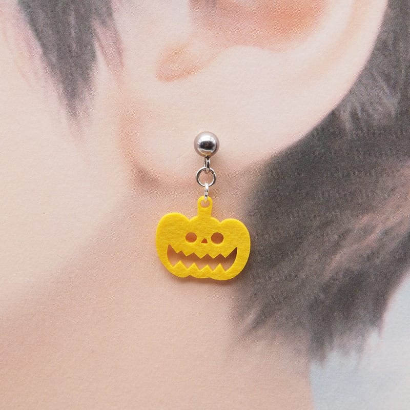 ピアス ジャックオーランタン イヤリング