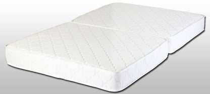 二つ折りボンネルコイルスプリングマットレスマット付マットレス付ベッドBEDベット